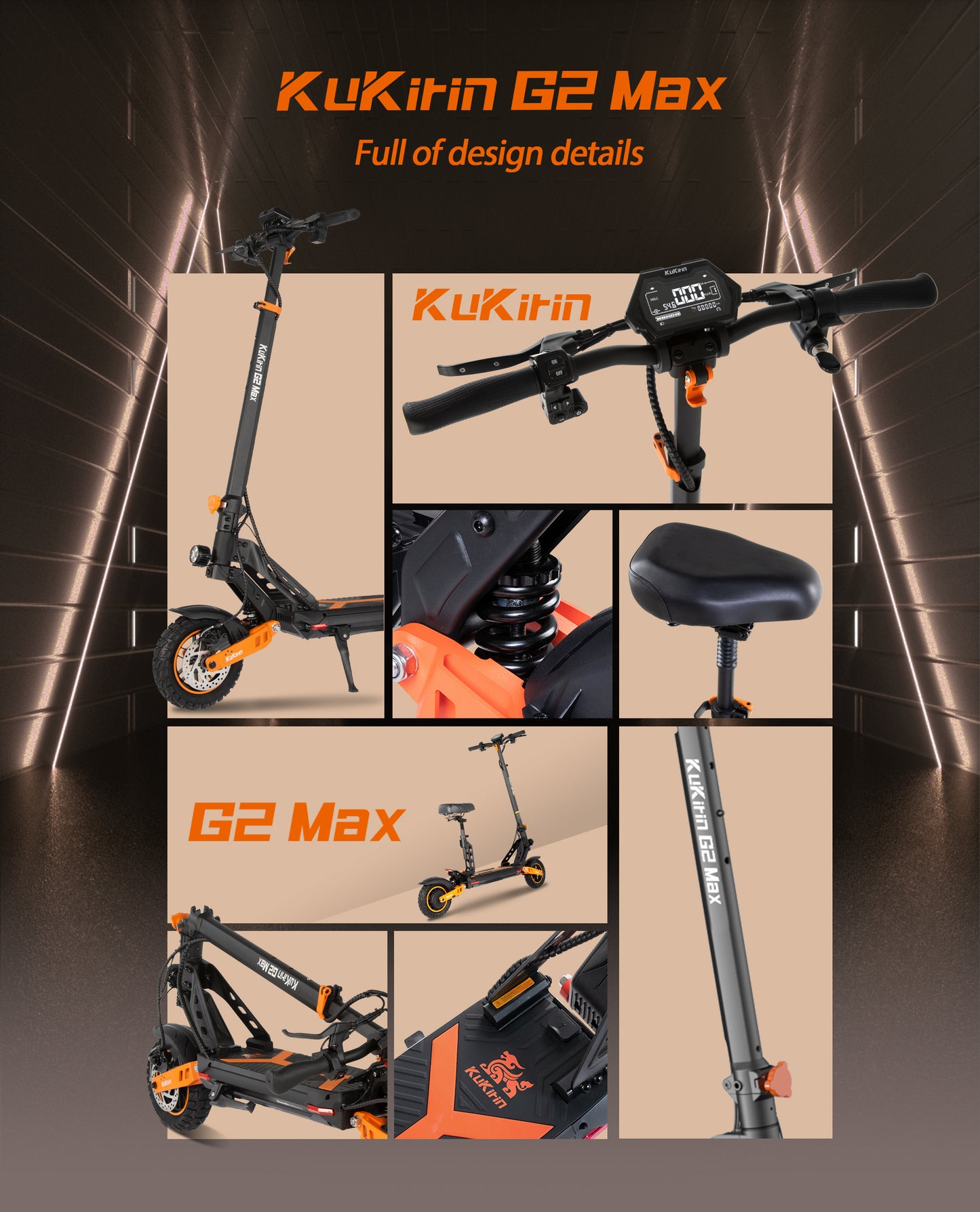 Kukirin G2 Max (2025) | 1x1000W | 50km/t