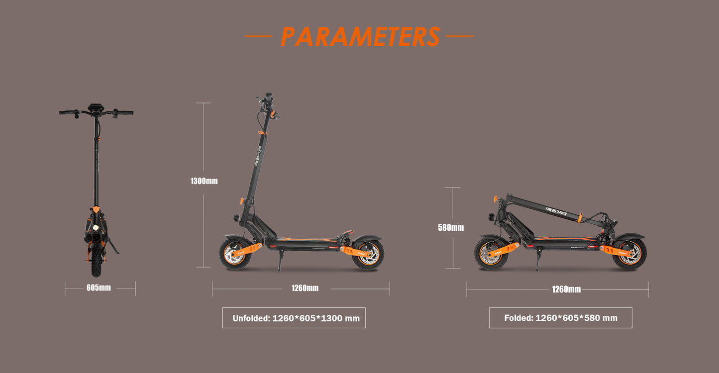 Kukirin G2 Max (2025) | 1x1000W | 50km/t