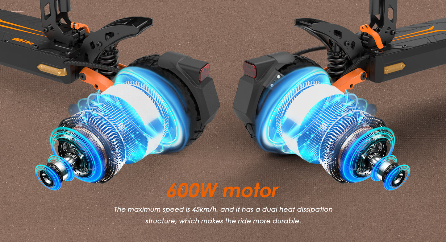 Kukirin G2 Pro (2025) | 1x600W | 45km/t