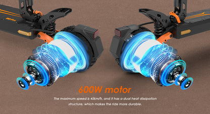 Kukirin G2 Pro (2025) | 1x600W | 45km/t
