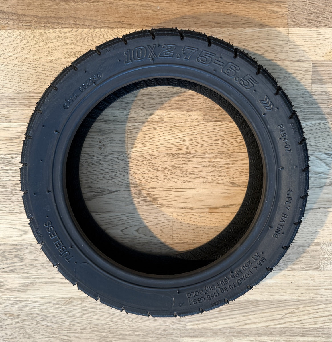 Dæk 10" - Tubeless Vaccum - KuKirin G2 series
