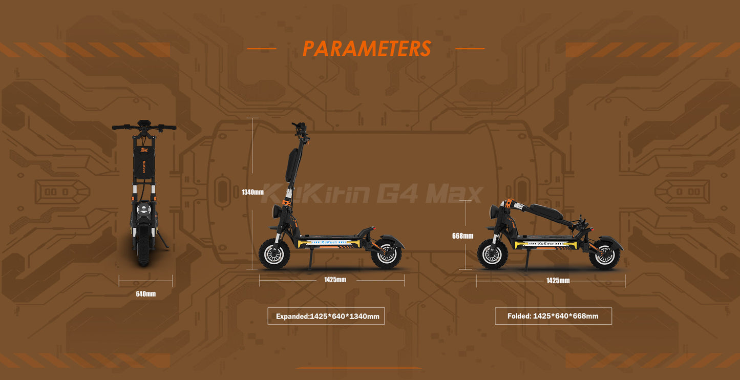 Kukirin G4 Max (2025) | 2x1600W | 86km/t