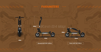 Kukirin G4 Max (2025) | 2x1600W | 86km/t
