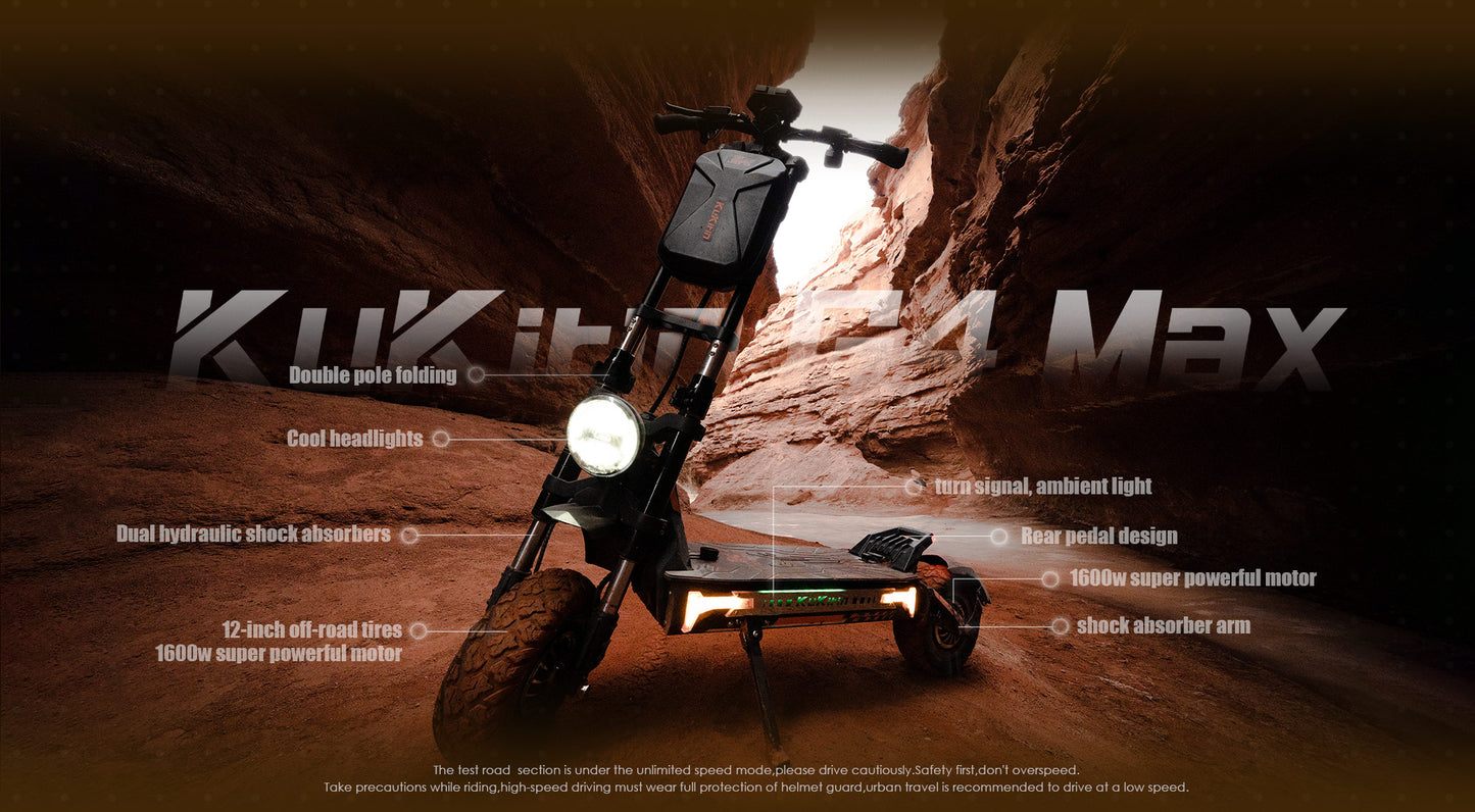 Kukirin G4 Max (2025) | 2x1600W | 86km/t