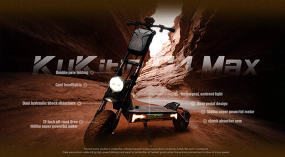 Kukirin G4 Max (2025) | 2x1600W | 86km/t