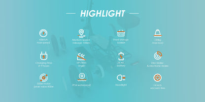 KuKirin C1 Pro (2025) | 1x500W | 45km/t