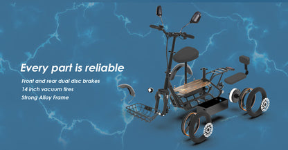 KuKirin C1 Pro (2025) | 1x500W | 45km/t