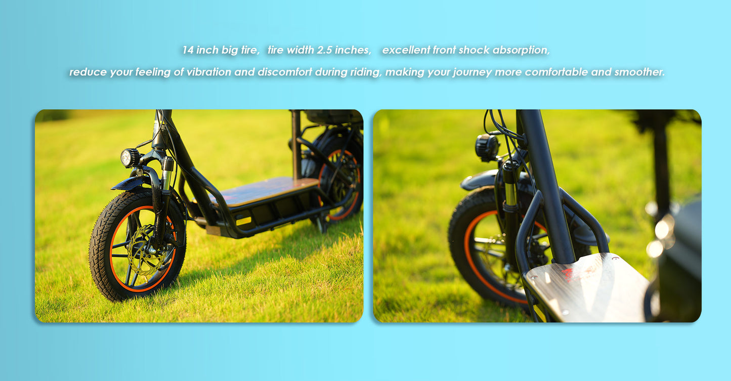 KuKirin C1 Pro (2025) | 1x500W | 45km/t