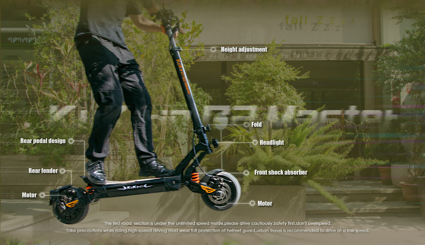 Kukirin G2 Master (2025) | 2x1000W | 60km/t