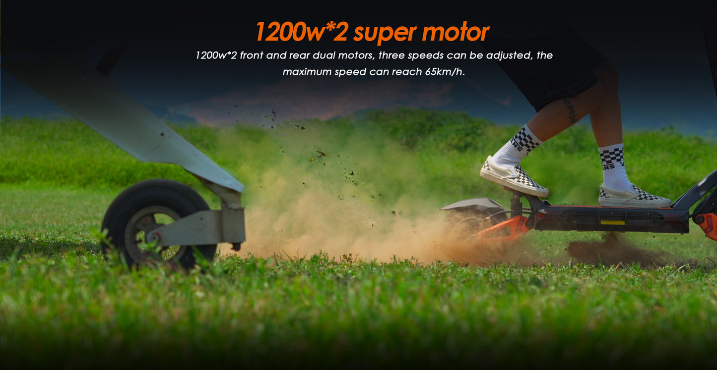 Kukirin G3 Pro (2025) | 2x1200W | 65km/t