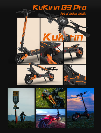 Kukirin G3 Pro (2025) | 2x1200W | 65km/t