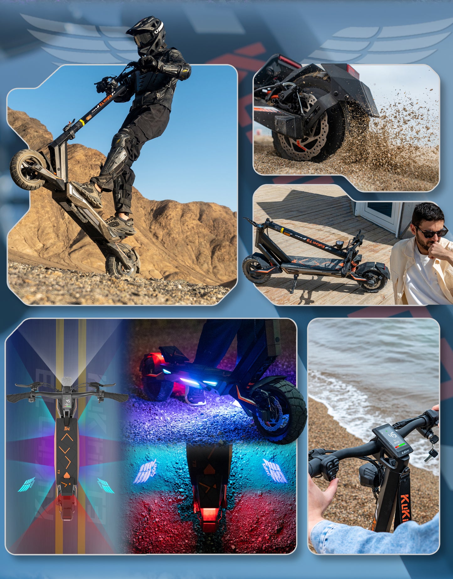 KuKirin T3 (2025) | 1x800W | 45km/t