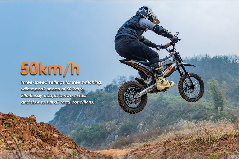 Kukirin X1 (2026) Elektrisk Dirtbike | 1x2000W | 50km/t