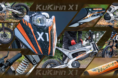 Kukirin X1 (2026) Elektrisk Dirtbike | 1x2000W | 50km/t